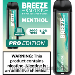 Breeze Pro 2000 שאיפות - Breeze Vape Ingredients מֶנתוֹל 8B80B21