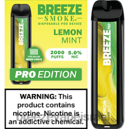 Breeze Pro 2000 שאיפות - Breeze Vape Israel נענע לימון 8B80B23