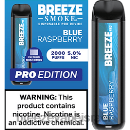 Breeze Pro 2000 שאיפות - Breeze Vape Pen פטל כחול 8B80B35