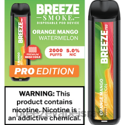 Breeze Pro 2000 שאיפות - Breeze Vape Pro אבטיח מנגו תפוז 8B80B19